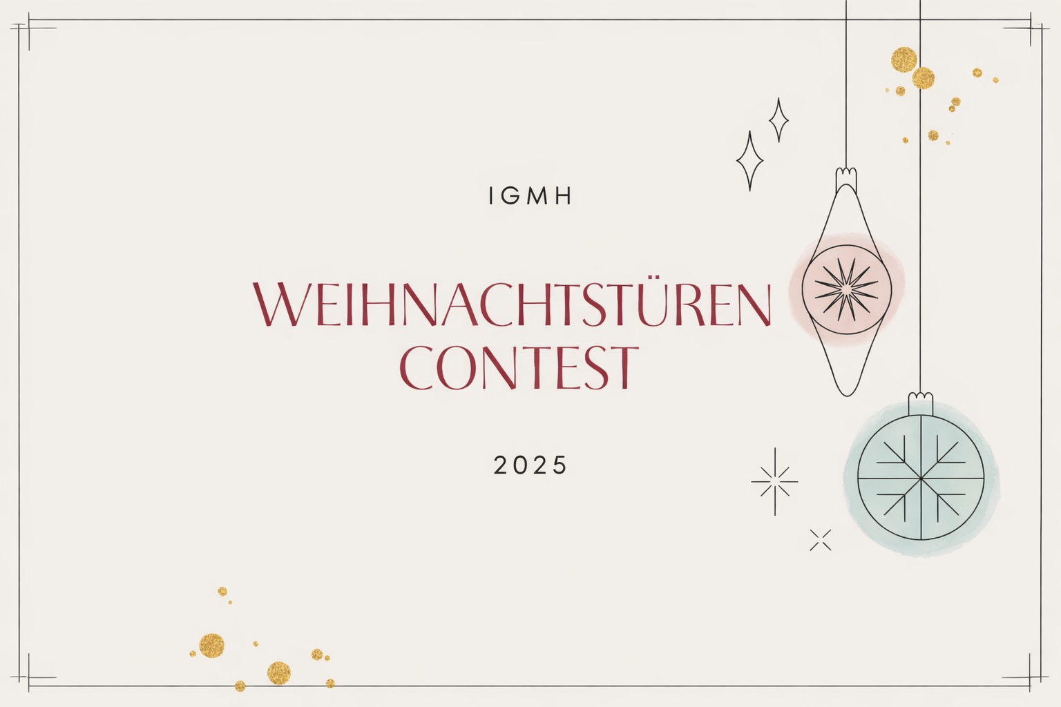 Adventstüren – Contest